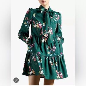 Ted baker size 0 green dress